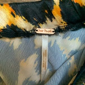 Free People Cheetah Skirt